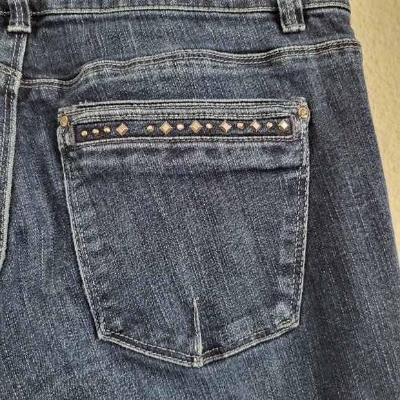 White House Black Market Skinny Leg Denim Jeans 6R - Picture 3 of 8